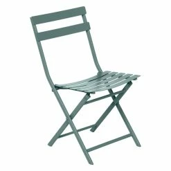 Chaise Métal Pliante Greensboro Vert Jade Hespéride