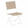 Chaise Pliante Modula Lin/blanc Hespéride -Ledepot Mobilier Magasin chaise pliante modula lin blanc hesperide