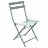Chaise Métal Pliante Greensboro Vert Olive Hespéride -Ledepot Mobilier Magasin chaises greensboro hesperide vert olive