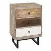 Chevet 3 Tiroirs Unis Koval Atmosphera -Ledepot Mobilier Magasin chevet 3 tiroirs unis atmosphera