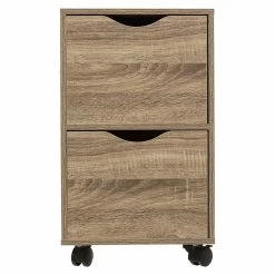 Chiffonnier 2 Tiroirs Sur Roulettes 5Five 8 Chiffonnier 2 Tiroirs Sur Roulettes 5Five -Ledepot Mobilier Magasin chiffonnier 2 tiroirs sur roulettes 5five 2
