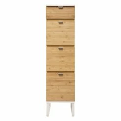 Chiffonnier En Bambou Avec Miroir Levia 5five -Ledepot Mobilier Magasin chiffonnier en bambou levia 5five 4