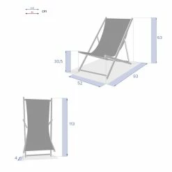Chilienne En Bois Moko Ardoise Hespéride -Ledepot Mobilier Magasin chilienne en bois moko ardoise hesperide 1 4
