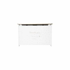 Coffre à Jouets 58 Cm Blanc Et Doré Atmosphera 10 Coffre à Jouets 58 Cm Blanc Et Doré Atmosphera -Ledepot Mobilier Magasin coffre a jouets dore 3
