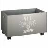 Coffre à Roulettes Pour Enfant Coloris Gris Atmosphera -Ledepot Mobilier Magasin coffre a roulettes pour enfant coloris gris