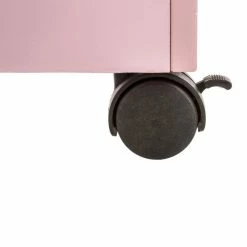 Coffre à Roulettes Pour Enfant Coloris Rose Atmosphera -Ledepot Mobilier Magasin coffre a roulettes pour enfant coloris rose 2