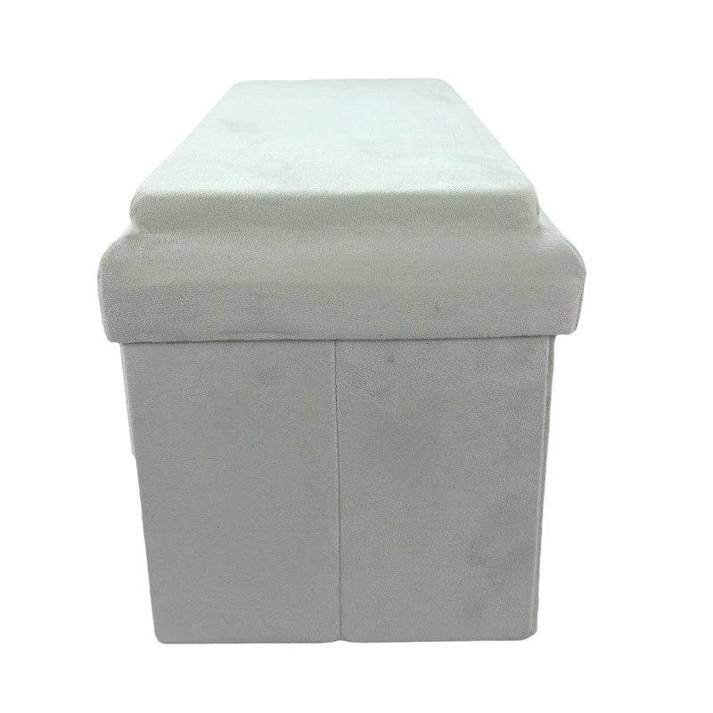 Coffre Blanc Pliable Gris Compatible Briques 4 Coffre Blanc Pliable Gris Compatible Briques – Image 2