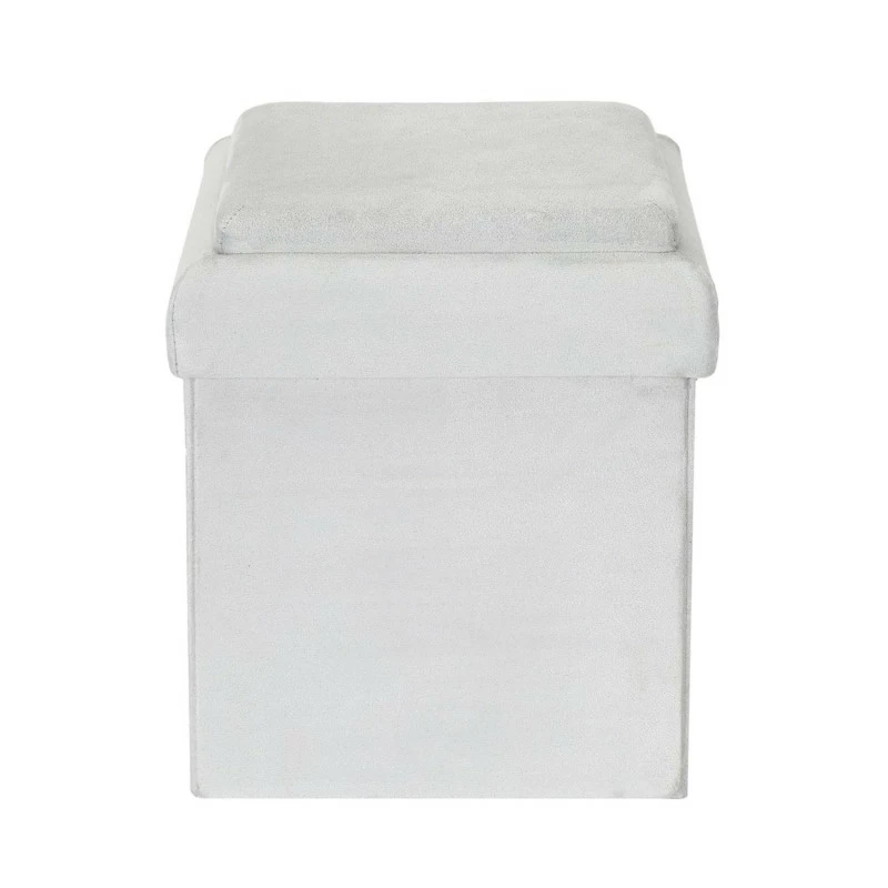 Coffre Pouf Pliable Gris Compatible Briques 10 Coffre Pouf Pliable Gris Compatible Briques – Image 8