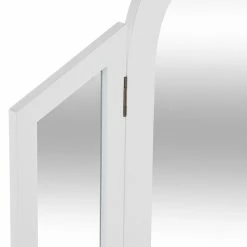 Coiffeuse Blanche 1 Tiroir Aurell Atmosphera -Ledepot Mobilier Magasin coiffeuse blanche 1 tiroir aurell atmosphera 2