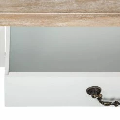 Coiffeuse Blanche 3 Tiroirs Chrysa Atmosphera 11 Coiffeuse Blanche 3 Tiroirs Chrysa Atmosphera -Ledepot Mobilier Magasin coiffeuse blanche 3 tiroirs chrysa atmosphera 4