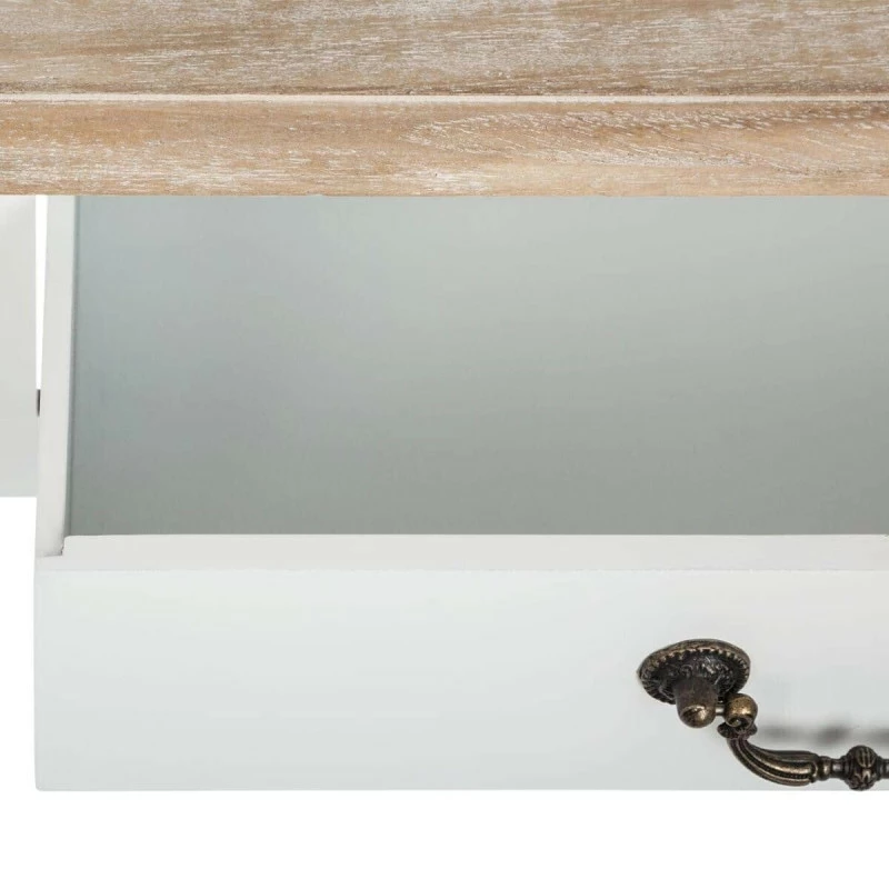 Coiffeuse Blanche 3 Tiroirs Chrysa Atmosphera 7 Coiffeuse Blanche 3 Tiroirs Chrysa Atmosphera – Image 5