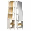 Colonne Miroir Pivotante 5 Niveaux Coconut -Ledepot Mobilier Magasin colonne miroir pivotante 5 niveaux coconut