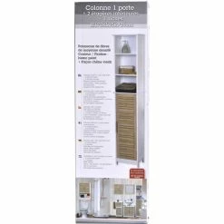 Colonne Salle De Bain Bicolore Stockholm -Ledepot Mobilier Magasin colonne salle de bain bicolore 2