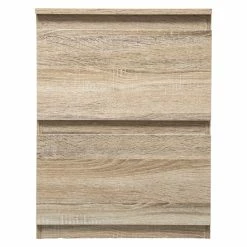 Chevet 2 Tiroirs 38 Cm Dolo Naturel 5five -Ledepot Mobilier Magasin commode 2 tiroirs 38 cm naturel 5five 2
