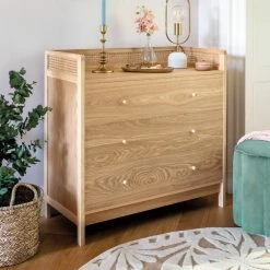 Commode 3 Tiroirs Cannage Arty Atmosphera -Ledepot Mobilier Magasin commode 3 tiroirs cannage arty atmosphera 4