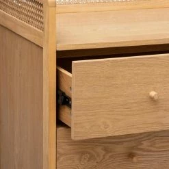 Commode 3 Tiroirs Cannage Arty Atmosphera -Ledepot Mobilier Magasin commode 3 tiroirs cannage arty atmosphera 5