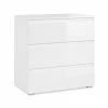Commode 3 Tiroirs Capetown Blanc -Ledepot Mobilier Magasin commode 3 tiroirs capetown blanc