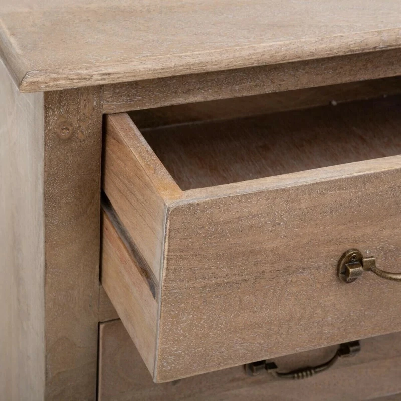 Commode 3 Tiroirs Hiver En Bois Atmosphera 6 Commode 3 Tiroirs Hiver En Bois Atmosphera – Image 4