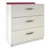 Demeyere Commode 3 Tiroirs Reverso Rose Ou Bleu -Ledepot Mobilier Magasin commode 3 tiroirs reverso rose ou bleu