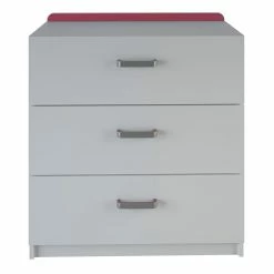 Demeyere Commode 3 Tiroirs Reverso Rose Ou Bleu 9 Demeyere Commode 3 Tiroirs Reverso Rose Ou Bleu -Ledepot Mobilier Magasin commode 3 tiroirs reverso rose ou bleu 3