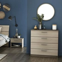 Demeyere Commode 4 Tiroirs Pricy -Ledepot Mobilier Magasin commode 4 tiroirs pricy 1