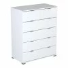 Demeyere Commode 4+2 Tiroirs Blanche Perfect -Ledepot Mobilier Magasin commode 42 tiroirs blanche perfect