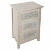 Commode Bois 3 Tiroirs Hina Atmosphera -Ledepot Mobilier Magasin commode bois 3 tiroirs hina atmosphera