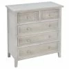 Commode Charme 5 Tiroirs Bois Atmosphera -Ledepot Mobilier Magasin commode charme 5 tiroirs bois