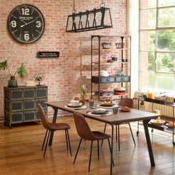 Commode Métal 9 Tiroirs Broc Atmosphera -Ledepot Mobilier Magasin commode metal 9 tiroirs zaret atmosphera 4