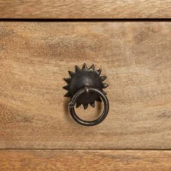 Console 2 Tiroirs Ajmal Bois Massif Manguier Atmosphera -Ledepot Mobilier Magasin console 2 tiroirs ajmal bois massif manguier atmosphera 2