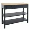 Console Damian Bois Gris Foncé Atmosphera -Ledepot Mobilier Magasin console damian bois atmosphera