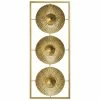 Déco Murale Métal 3 Fleurs Doré Atmosphera -Ledepot Mobilier Magasin deco murale metal 3 fleurs dore atmosphera
