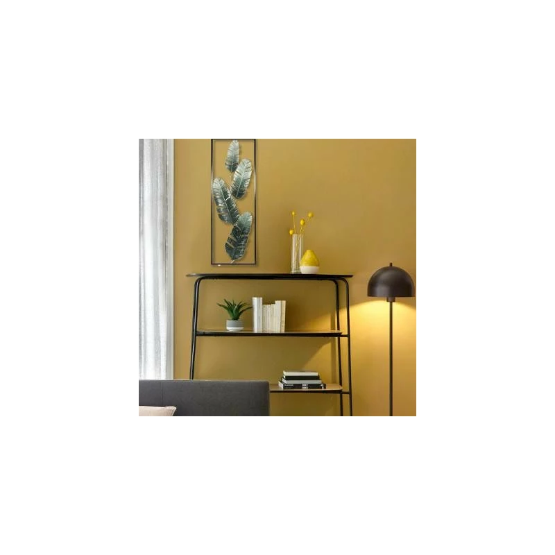 Déco Murale Métal Bananier 31x89cm Atmosphera 5 Déco Murale Métal Bananier 31x89cm Atmosphera – Image 3