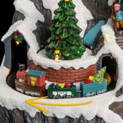 Déco Noël Chalet Montagne Piles Lumineux Animé Musical 7 Déco Noël Chalet Montagne Piles Lumineux Animé Musical -Ledepot Mobilier Magasin deco noel chalet montagne piles lumineux anime musical 2