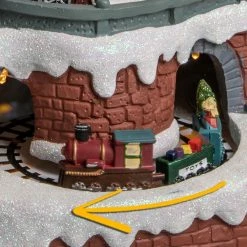 Déco Noël Gare Au Village Secteur Lumineux Musical Animé 9 Déco Noël Gare Au Village Secteur Lumineux Musical Animé -Ledepot Mobilier Magasin deco noel gare au village secteur lumineux musical anime 3