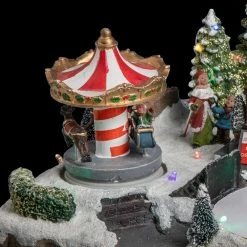 Déco Noël Grande Roue La Fête Foraine Secteur Lumineux Animé -Ledepot Mobilier Magasin deco noel grande roue la fete foraine secteur lumineux anime 2