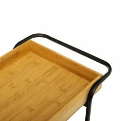 Desserte 3 Niveaux Bambou Et Métal 5Five -Ledepot Mobilier Magasin desserte 3 niveaux bambou et metal 5five 3