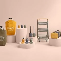 Desserte 3 Niveaux Kaki Trio 5Five 7 Desserte 3 Niveaux Kaki Trio 5Five -Ledepot Mobilier Magasin desserte 3 niveaux kaki trio 5five 2