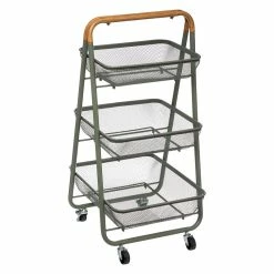 Desserte 3 Niveaux Kaki Trio 5Five