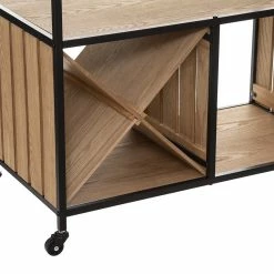 Desserte Bois Et Métal Bakos Atmosphera -Ledepot Mobilier Magasin desserte bois et metal bakos atmosphera 3