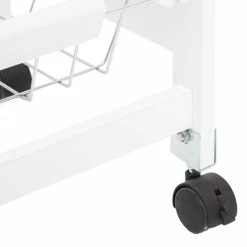 ATMOSPHERA Desserte De Cuisine Verre Blanc Modèle GUSTAF 9 ATMOSPHERA Desserte De Cuisine Verre Blanc Modèle GUSTAF -Ledepot Mobilier Magasin desserte de cuisine verre blanc modele gustaf 3