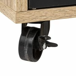 Desserte De Rangement Avec Portes Aliaj 5Five -Ledepot Mobilier Magasin desserte de rangement avec portes aliaj 5five 3