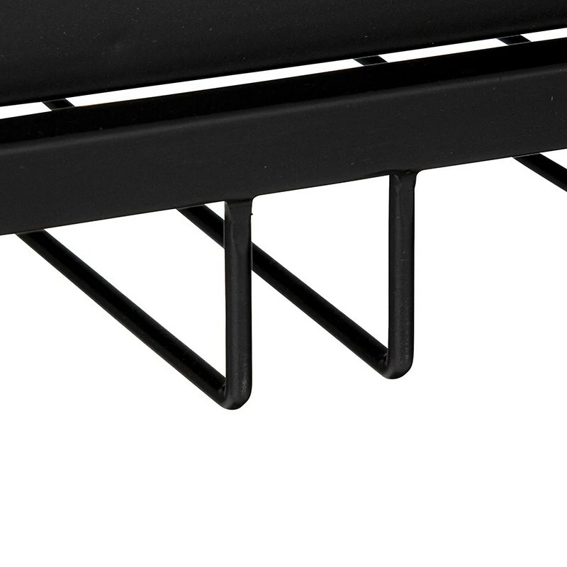 Desserte En Métal Et Verre Noir Noam 5Five 5 Desserte En Métal Et Verre Noir Noam 5Five – Image 3