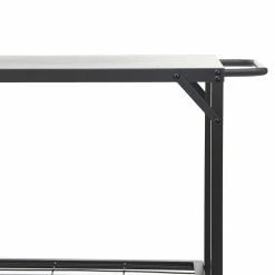 Desserte Extérieure Pour Plancha Noir Neka -Ledepot Mobilier Magasin desserte exterieure pour plancha noir neka 3