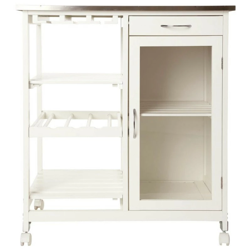 Desserte Grand Modèle Plateau En Inox 4 Desserte Grand Modèle Plateau En Inox – Image 2