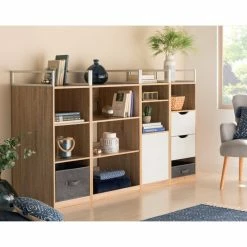 Dressing Module L40 3 étagères Orso -Ledepot Mobilier Magasin dressing module l40 3 etageres orso 2