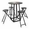 Ensemble Table Haute Et 4 Tabourets Ext Atmosphera 2 Ensemble Table Haute Et 4 Tabourets Ext Atmosphera -Ledepot Mobilier Magasin ensemble table haute et 4 tabourets ext atmosphera