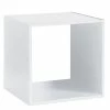 Etagère 1 Case Mix Blanc 5Five -Ledepot Mobilier Magasin etagere 1 case mix blanc 5five