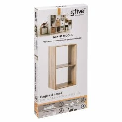 Ledepot Mobilier Magasin -Ledepot Mobilier Magasin etagere 2 cases mix modul naturel 5five 1