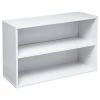 Etagère 2 Niveaux 57x30 Blanc Fixup 5Five -Ledepot Mobilier Magasin etagere 2 niveaux 57x30 blanc fixup 5five